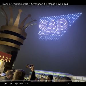 SAP Aerospace and Defense Innovation Days: Drone Show, Savannah, Georgia 2024